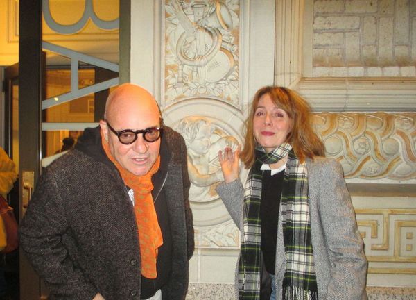 Gianfranco Rosi with Anne-Katrin Titze on Boatman at the Brooklyn Academy of Music: "I remember when Jim Jarmusch saw this film many years ago, he thought this film was shot in the Fifties ..."